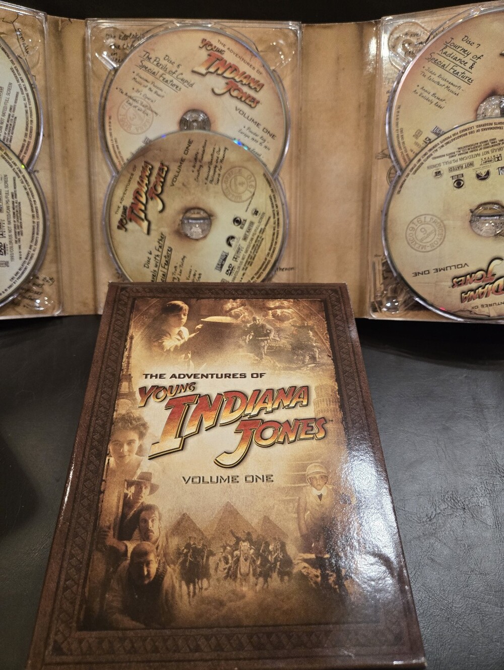 The Adventures of Young Indiana Jones Complete Volume 1   12 Disc DVD Collection